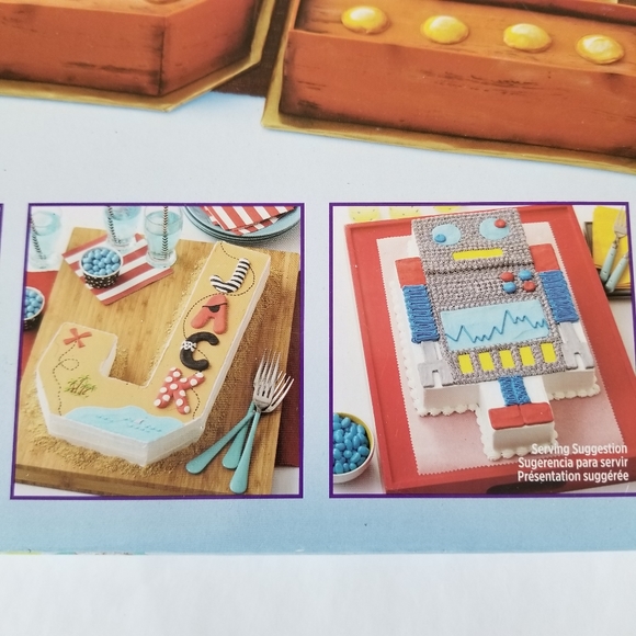 Cake Pan Set Numbers, Letters & Simbols - Picture 4 of 13